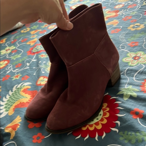 Purple/Plum Ankle Boots - Picture 3 of 16
